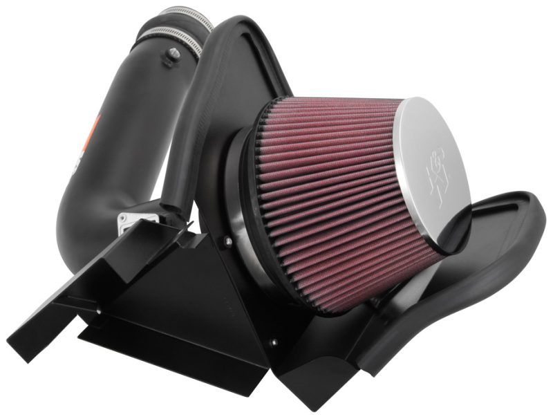 Ford Explorer Performance Air Intake - K&N Engineering - KN 77 Metal Intake - `13-`27